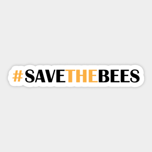Save The Bees Sticker